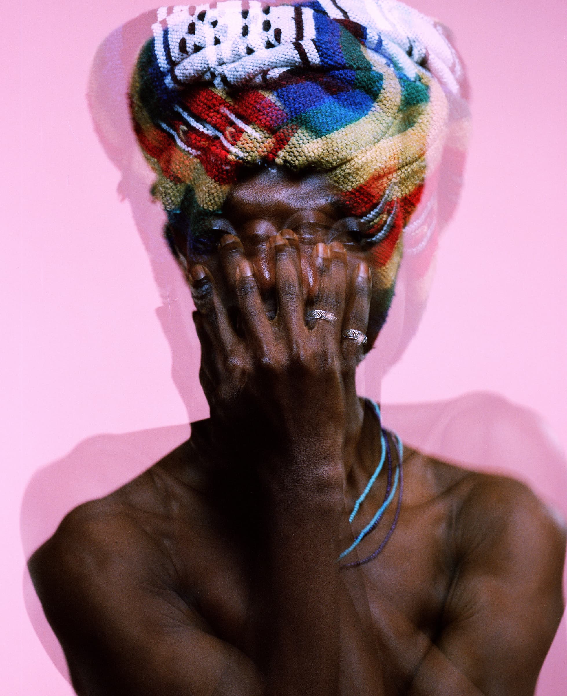 Film photograph — the boundary between what is seen and what is hidden. Cinestill 800T on 120mm.